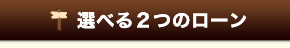 選べる２つの返済コース